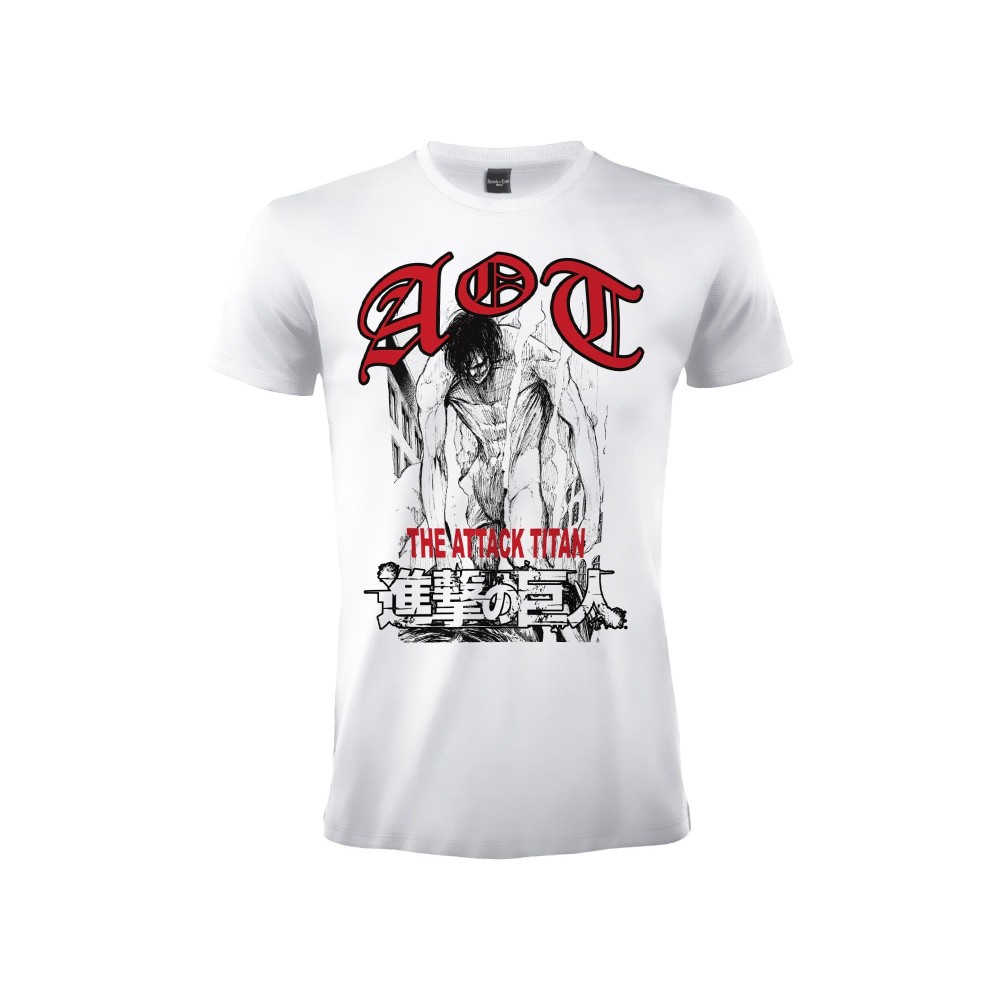 MAGLIA T SHIRT L'ATTACCO DEI GIGANTI THE TITAN