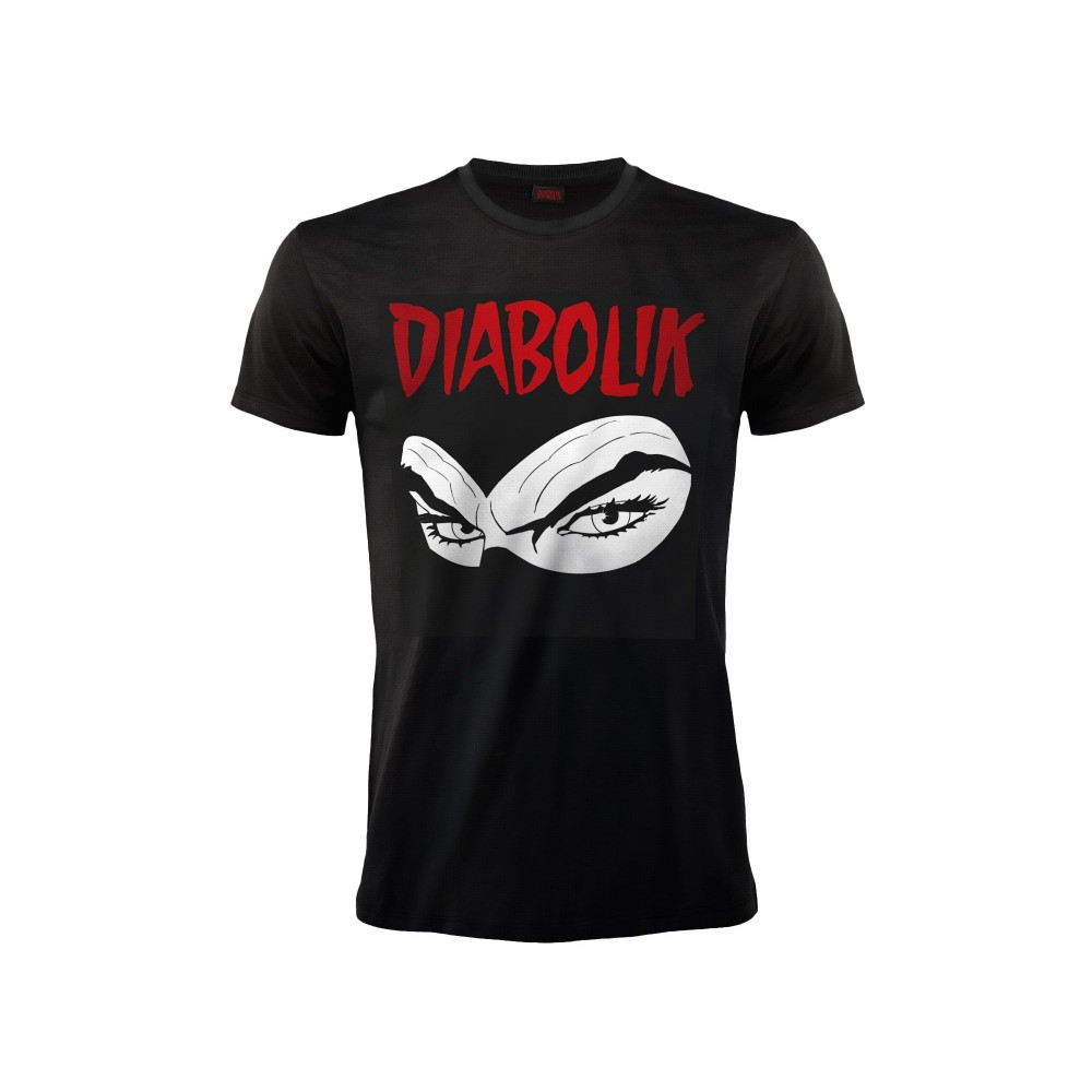 MAGLIA T SHIRT DIABOLIK MASCHERA NERA