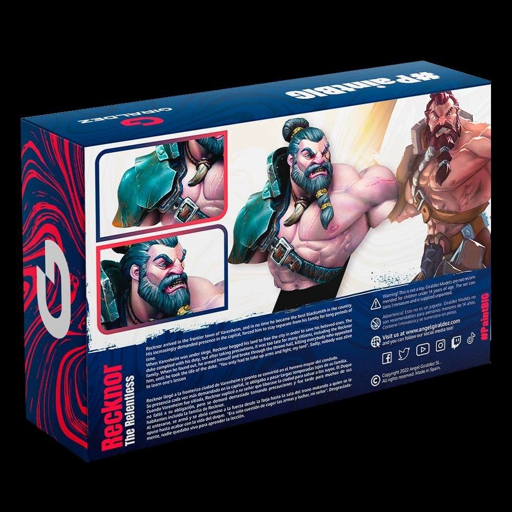 AGM/GIRALDEZ RECKNOR THE RELENTLESS BUST EDITION FIGURE