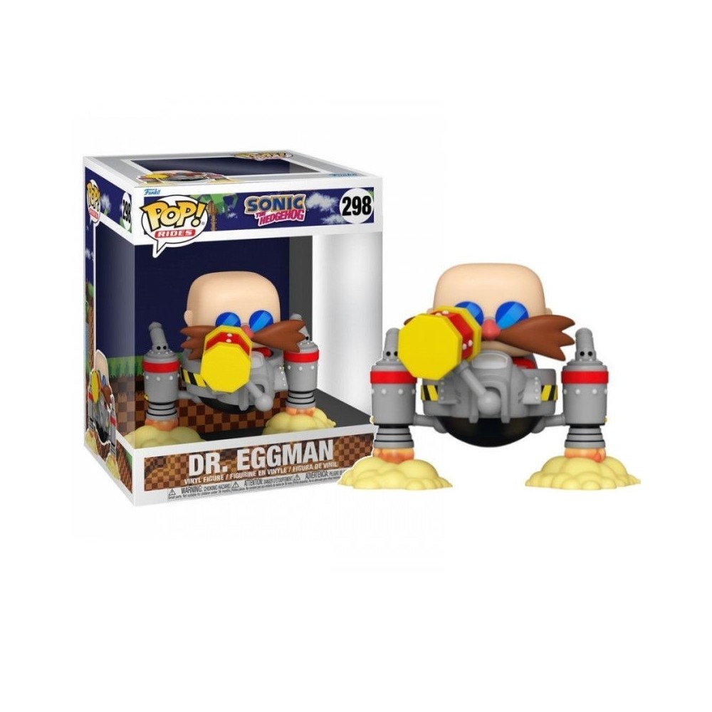 FUNKO FUNKO POP! SONIC THE HEDGEHOG DR. EGGMAN BOBBLE HEAD KNOCKER FIGURE