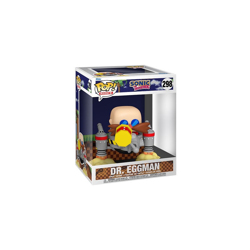 FUNKO FUNKO POP! SONIC THE HEDGEHOG DR. EGGMAN BOBBLE HEAD KNOCKER FIGURE