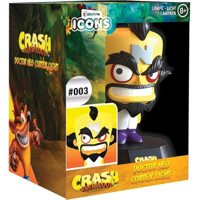 PALADONE PRODUCTS CRASH BANDICOOT DOCTOR NEO CORTEX 3D ICON LIGHT FIGURE