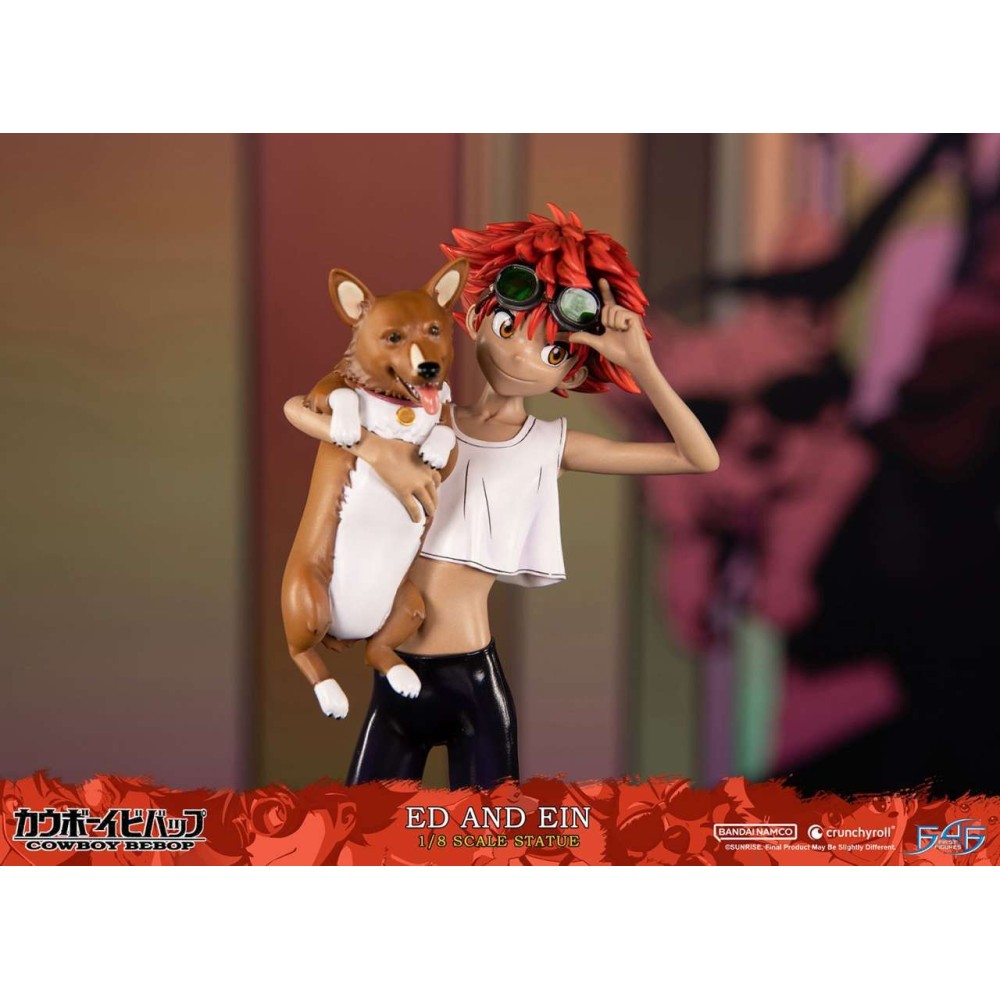 FIRST4FIGURES COWBOY BEBOP ED AND EIN 1/8 SCALE STATUE FIGURE