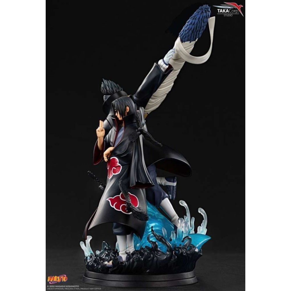 TAKA CORP STUDIO NARUTO ITACHI AND KISAME 1/8 DLX FIGURE STATUE