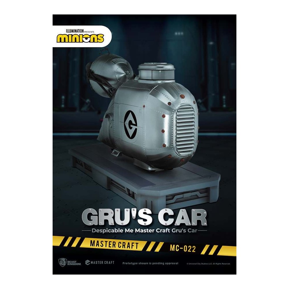 BEAST KINGDOM DESPICABLE ME MINIONS GRU'S CAR MASTER CRAFT STATUE FIGURE