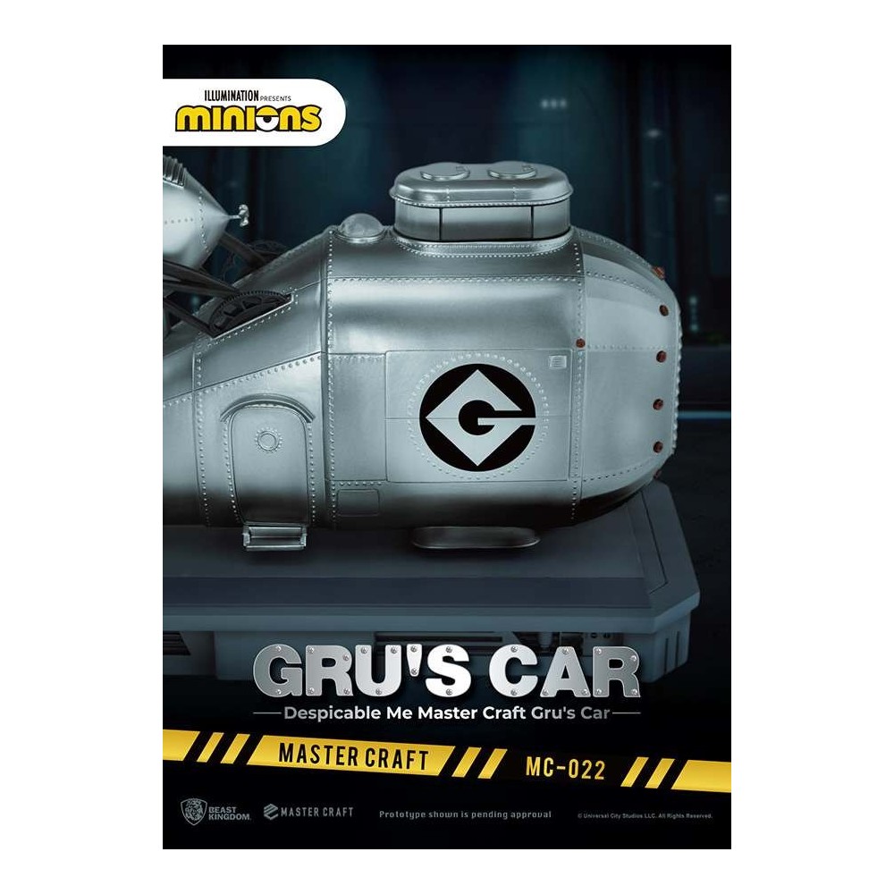 CATTIVISSIMO ME MINIONS GRU'S CAR MASTER CRAFT STATUA FIGURE BEAST KINGDOM