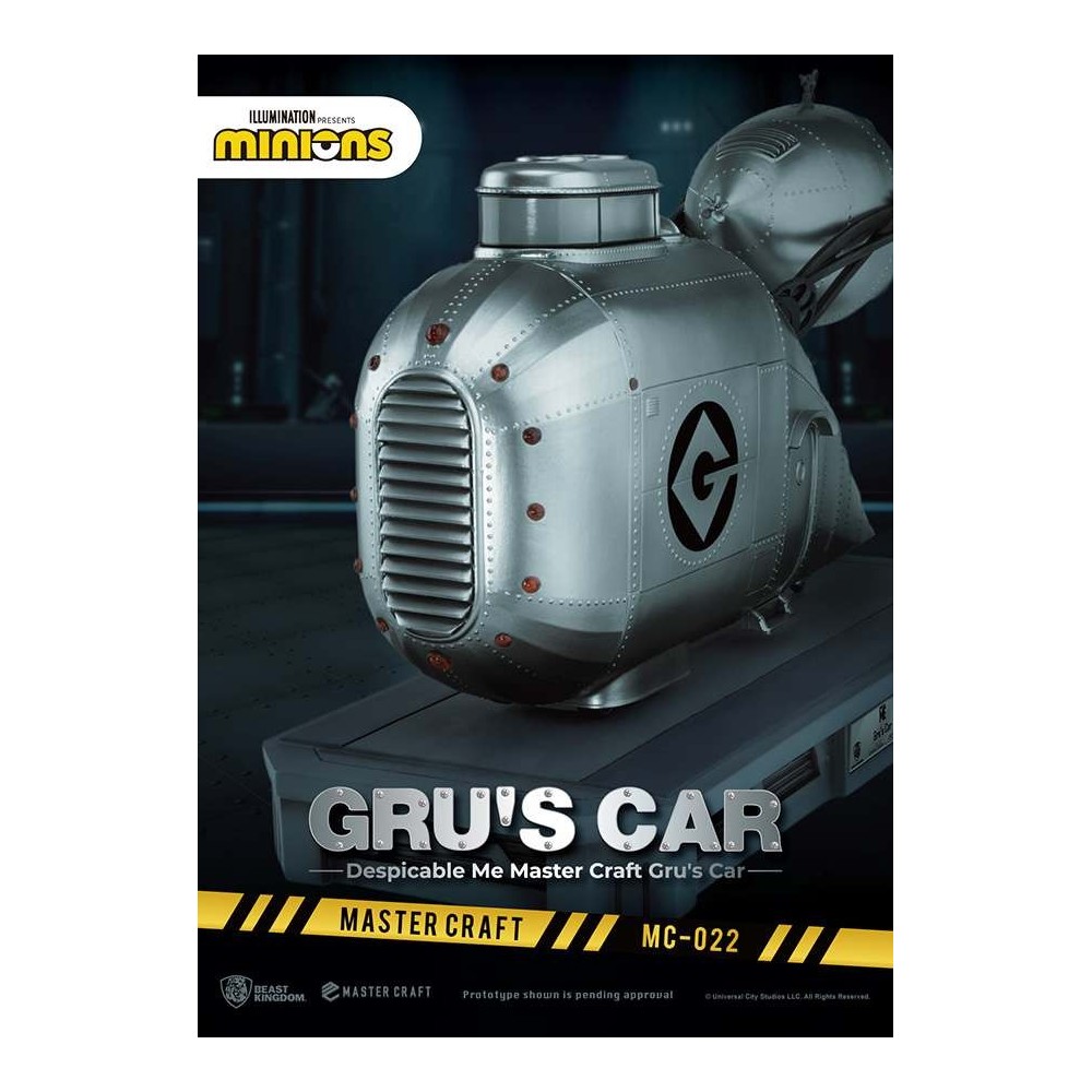 CATTIVISSIMO ME MINIONS GRU'S CAR MASTER CRAFT STATUA FIGURE BEAST KINGDOM