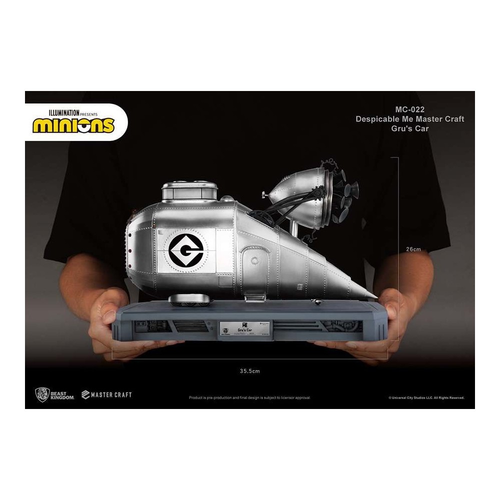 BEAST KINGDOM DESPICABLE ME MINIONS GRU'S CAR MASTER CRAFT STATUE FIGURE