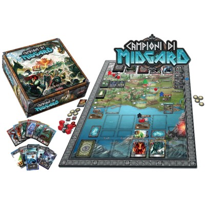 CAMPIONI DI MIDGARD GIOCO DA TAVOLO ITALIANO DO NOT PANIC GAMES