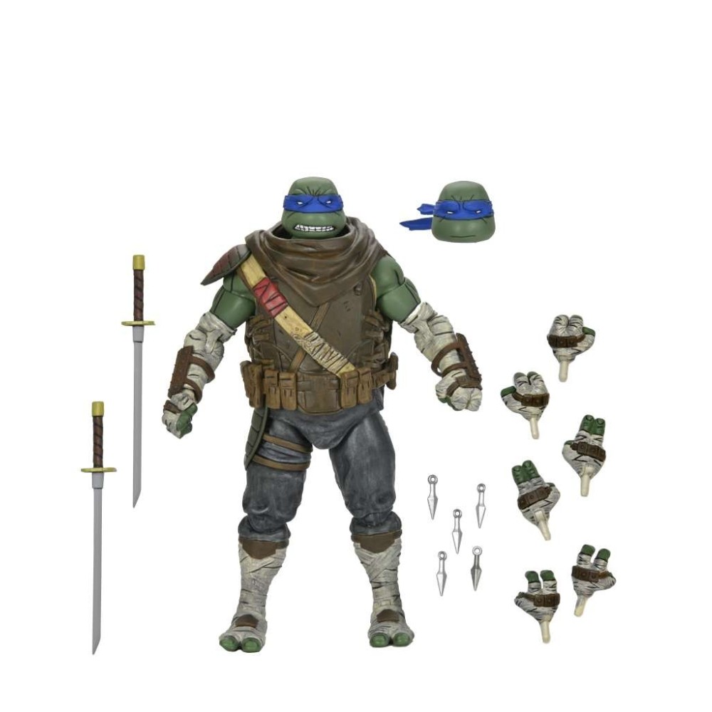 TEENAGE MUTANT NINJA TURTLES THE LAST RONIN LEONARDO ACTION FIGURE NECA