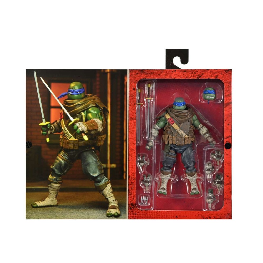 TEENAGE MUTANT NINJA TURTLES THE LAST RONIN LEONARDO ACTION FIGURE NECA
