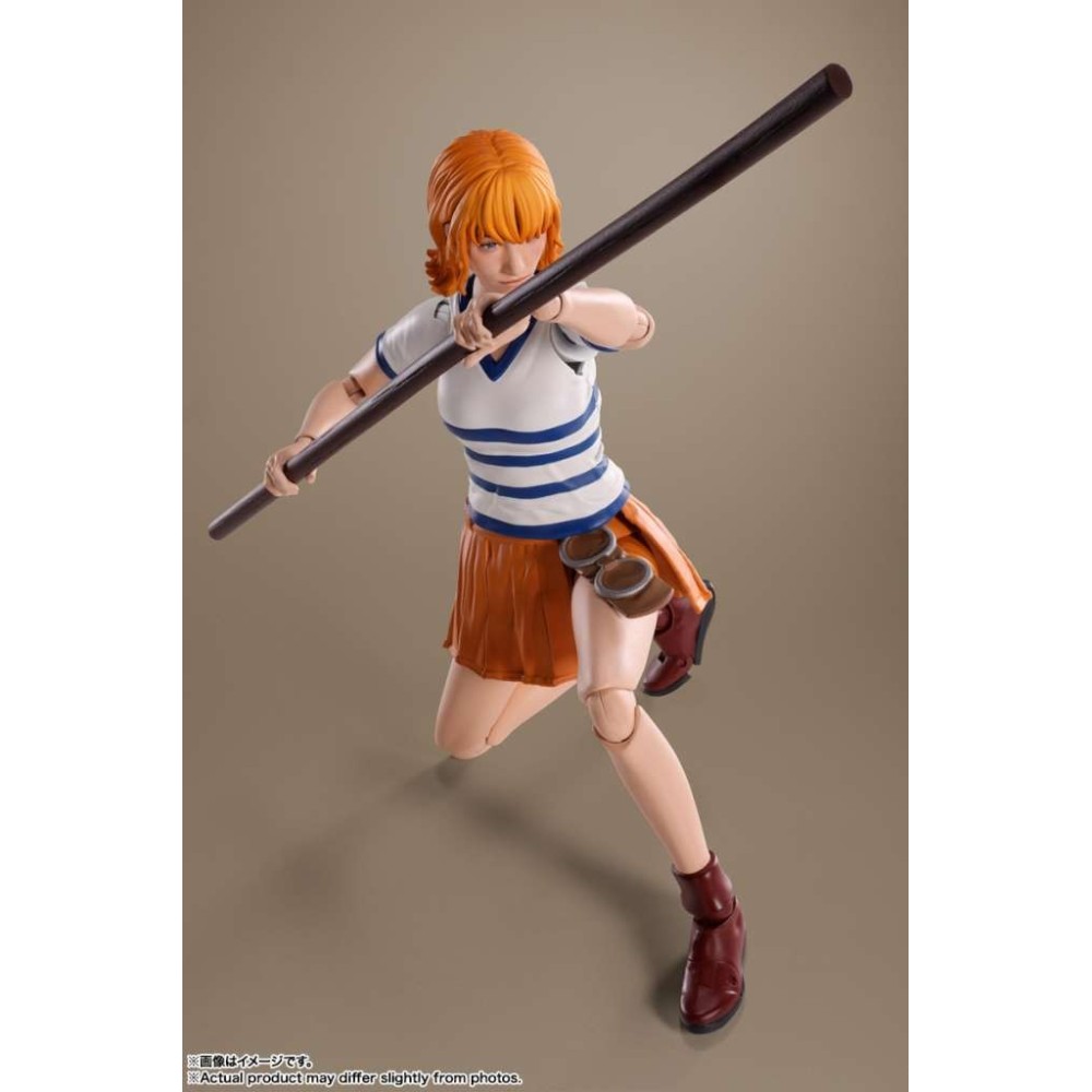 BANDAI ONE PIECE NETFLIX NAMI ACTION FIGURE S.H. FIGUARTS