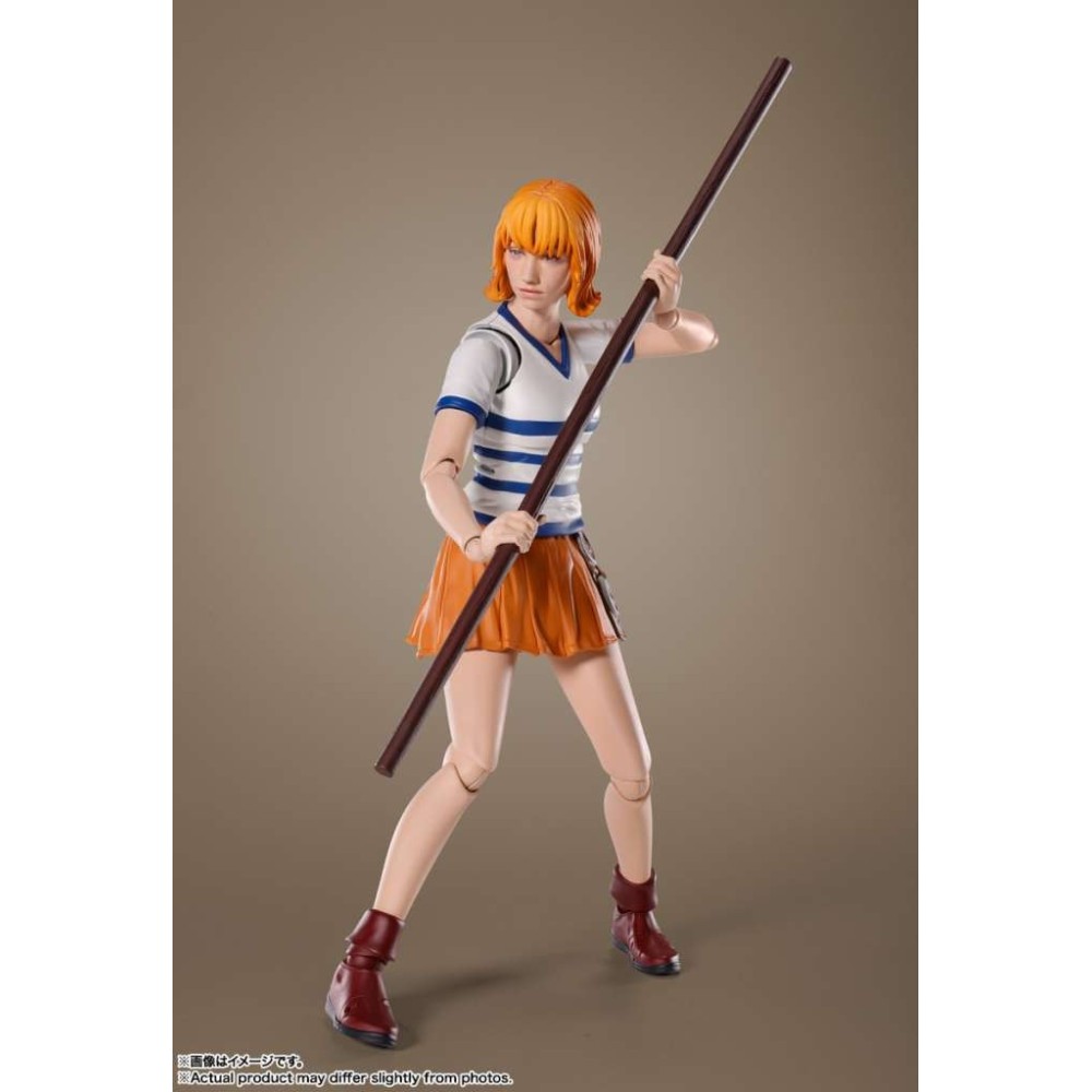 BANDAI ONE PIECE NETFLIX NAMI ACTION FIGURE S.H. FIGUARTS
