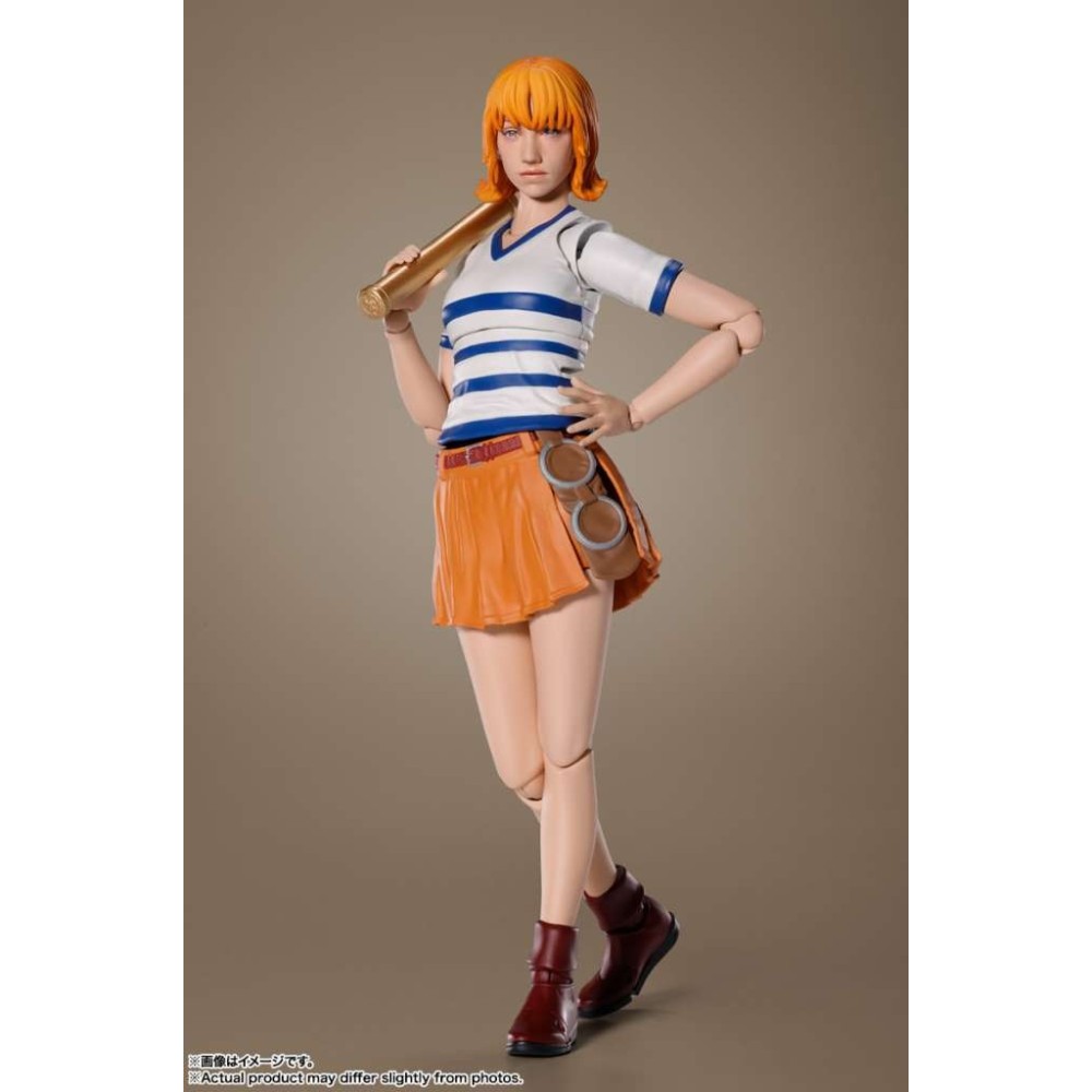 ONE PIECE NETFLIX NAMI S.H. FIGUARTS ACTION FIGURE BANDAI