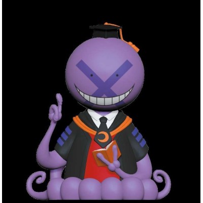 ASSASSINATION CLASSROOM KORO SENSEI PURPLE MONEY BANK SALVADANAIO FIGURE PLASTOY