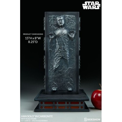 SIDESHOW STAR WARS HAN SOLO IN CARBONITE RESIN STATUE FIGURE