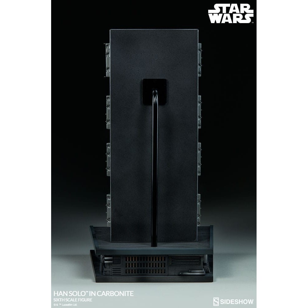 STAR WARS HAN SOLO IN CARBONITE RESINA STATUA FIGURE SIDESHOW