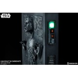 STAR WARS HAN SOLO IN CARBONITE RESINA STATUA FIGURE SIDESHOW