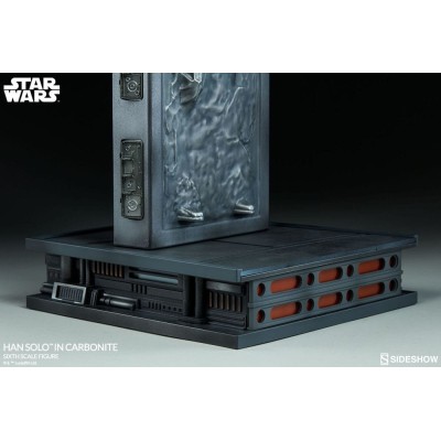 SIDESHOW STAR WARS HAN SOLO IN CARBONITE RESIN STATUE FIGURE
