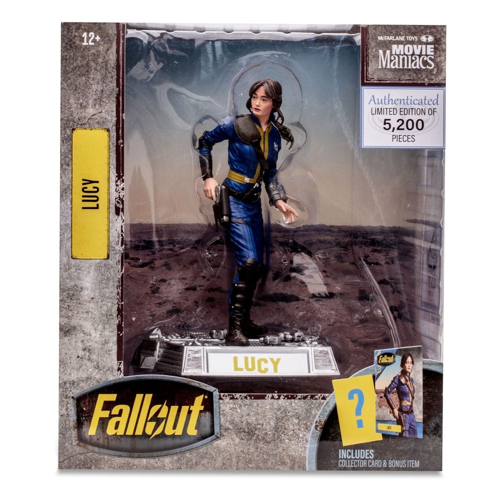 FALLOUT MOVIE MANIACS LUCY ACTION FIGURE MC FARLANE