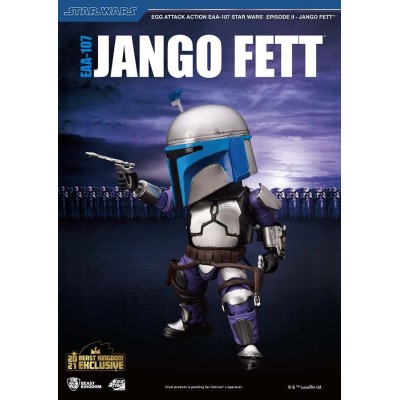BEAST KINGDOM STAR WARS JANGO FETT EGG ATTACK EAA-107 ACTION FIGURE