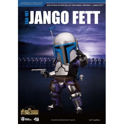 BEAST KINGDOM STAR WARS JANGO FETT EGG ATTACK EAA-107 ACTION FIGURE