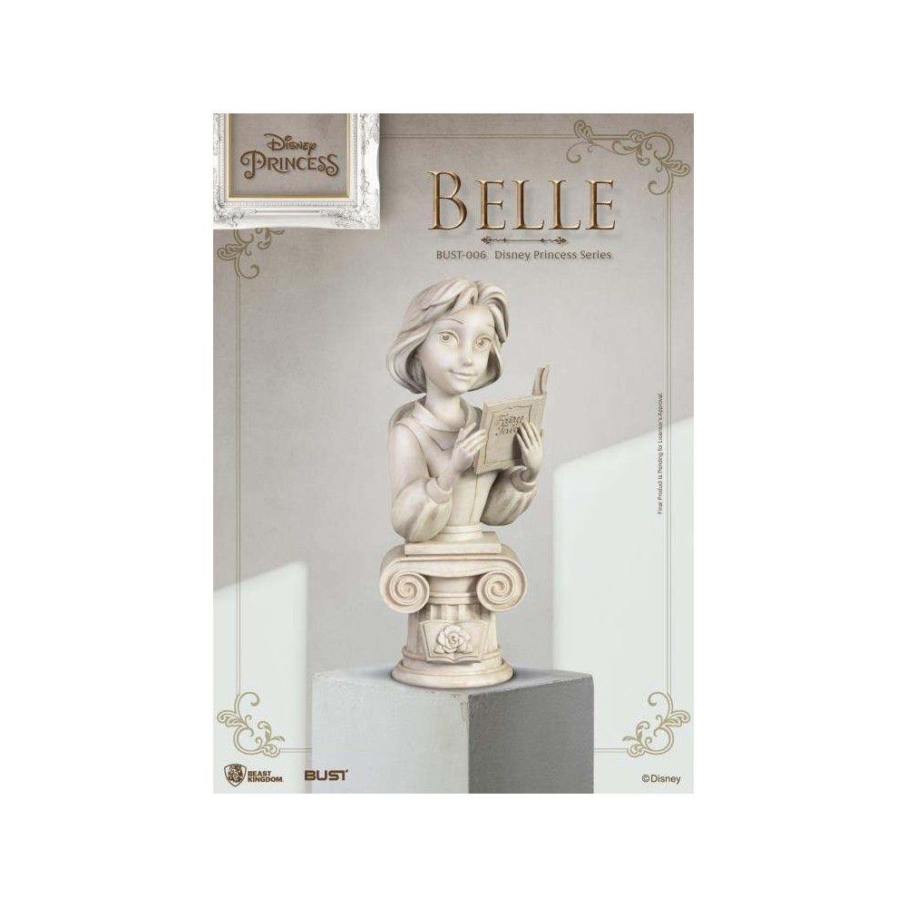 BEAST KINGDOM DISNEY PRINCESS BELLE BUST STATUE FIGURE