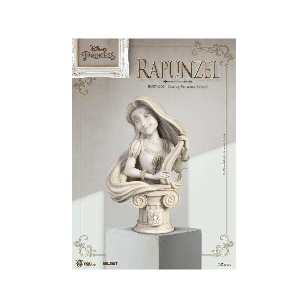 BEAST KINGDOM DISNEY PRINCESS RAPUNZEL BUST STATUE FIGURE
