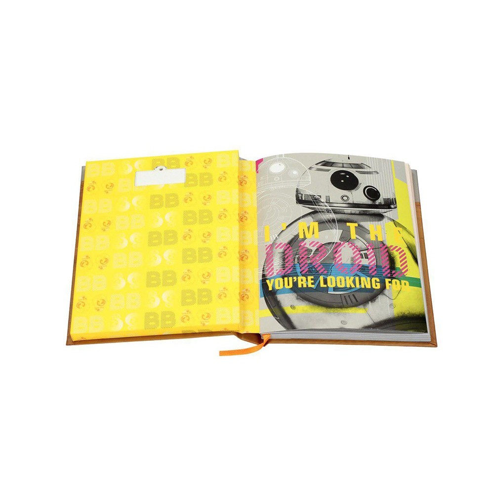 STAR WARS BB-8 LIGHT N SOUND NOTEBOOK - TACCUINO SUONI E LUCI 19X21CM SD TOYS