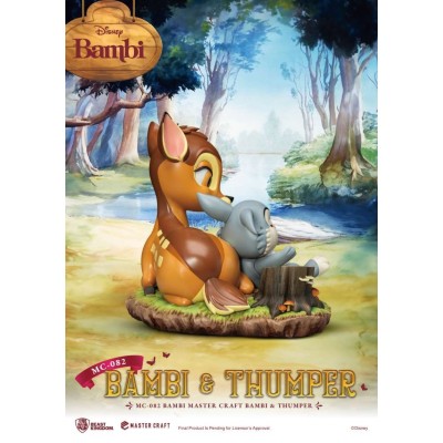 BAMBI AND THUMPER MASTER CRAFT STATUA RESINA FIGURE BEAST KINGDOM