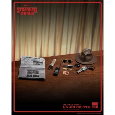 STRANGER THINGS JIM HOPPER 1/6 ACTION FIGURE THREEZERO