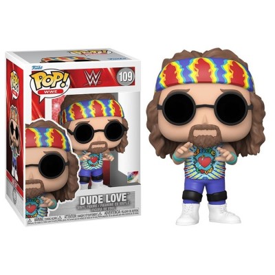 FUNKO POP! WWE DUDE LOVE BOBBLE HEAD FIGURE FUNKO