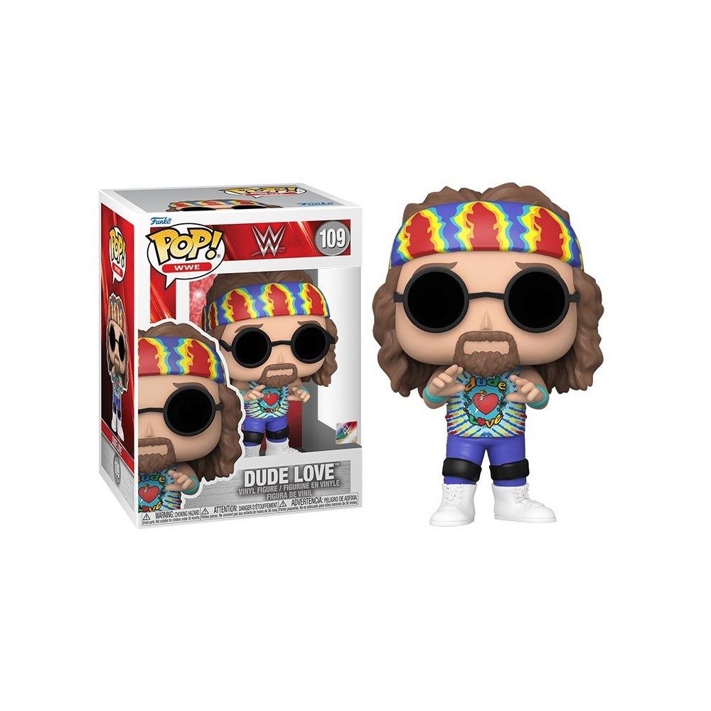 FUNKO FUNKO POP! WWE DUDE LOVE BOBBLE HEAD