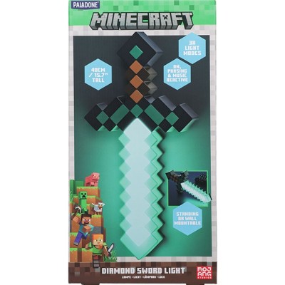 PALADONE PRODUCTS MINECRAFT 3D LAMP DIAMOND SWORD LIGHT REPLICA