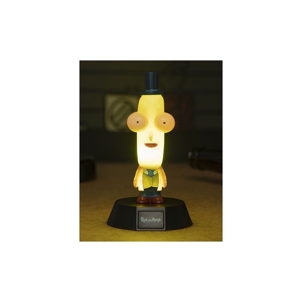 RICK AND MORTY MR POOPYBUTTHOLE 3D ICON LIGHT LAMPADA FIGURE PALADONE PRODUCTS