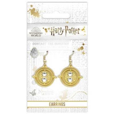 CARAT HARRY POTTER TIME TURNER EARRINGS