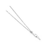 CARAT HARRY POTTER LIGHTNING SILVER PLATED NECKLACE