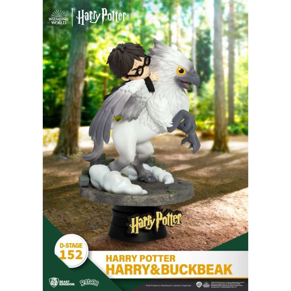 BEAST KINGDOM D-STAGE 152 HARRY POTTER HARRY AND BUCKBEAK DIORAMA STATUE FIGURE