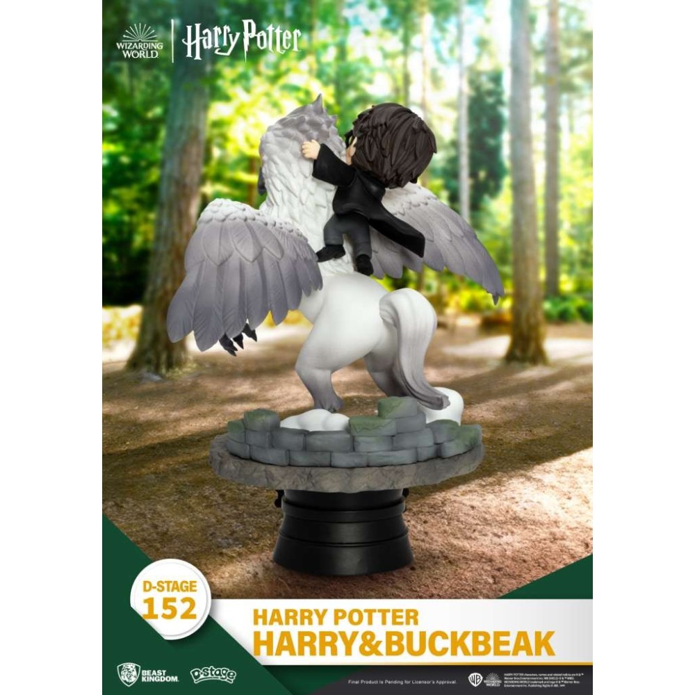 BEAST KINGDOM D-STAGE 152 HARRY POTTER HARRY AND BUCKBEAK DIORAMA STATUE FIGURE