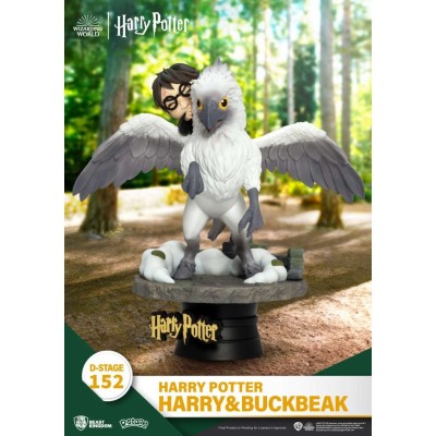 BEAST KINGDOM D-STAGE 152 HARRY POTTER HARRY AND BUCKBEAK DIORAMA STATUE FIGURE