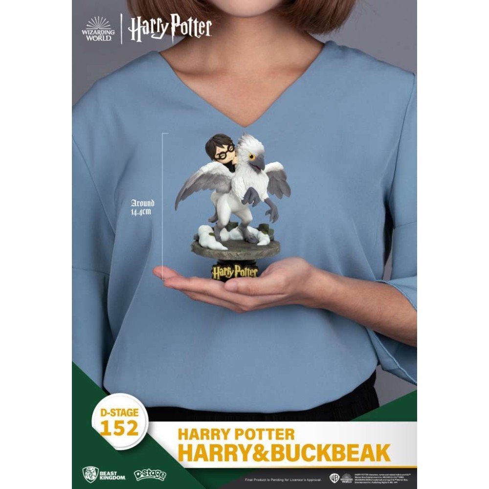 D-STAGE HARRY POTTER HARRY & BUCKBEAK STATUA FIGURE DIORAMA BEAST KINGDOM