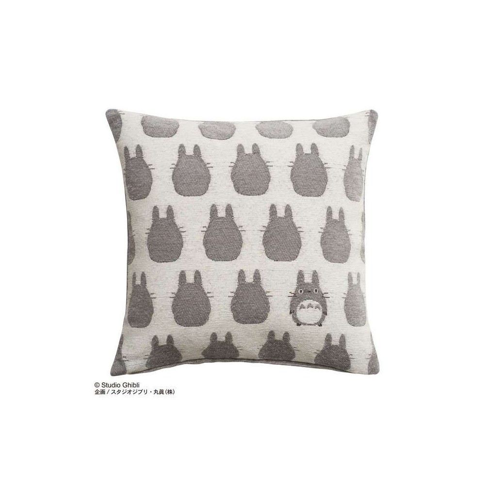 STUDIO GHIBLI MY NEIGHBOR TOTORO SILHOUETTE GREY NAP CUSHION
