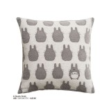 IL MIO VICINO TOTORO SILHOUETTE GREY NAP CUSHION STUDIO GHIBLI