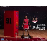 ENTERBAY NBA COLLECTION REAL MASTERPIECE DENNIS RODMAN LIMITED RETRO ED. 33CM ACTION FIGURE