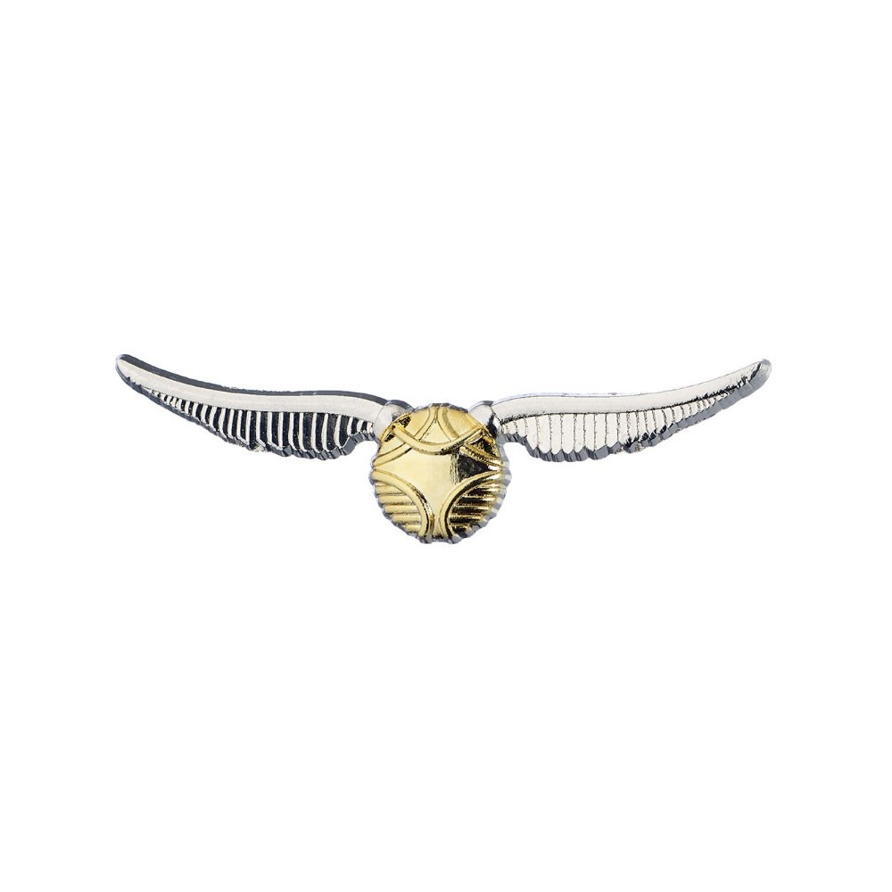 CARAT HARRY POTTER GOLDEN SNITCH SILVER PLATED PIN BADGE