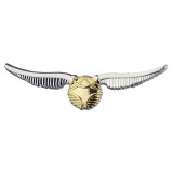 CARAT HARRY POTTER GOLDEN SNITCH SILVER PLATED PIN BADGE