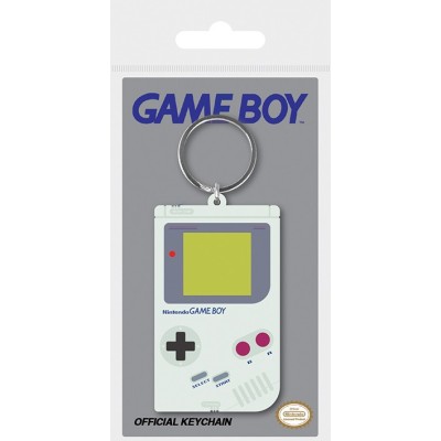 NINTENDO GAME BOY PORTACHIAVI IN GOMMA PYRAMID INTERNATIONAL