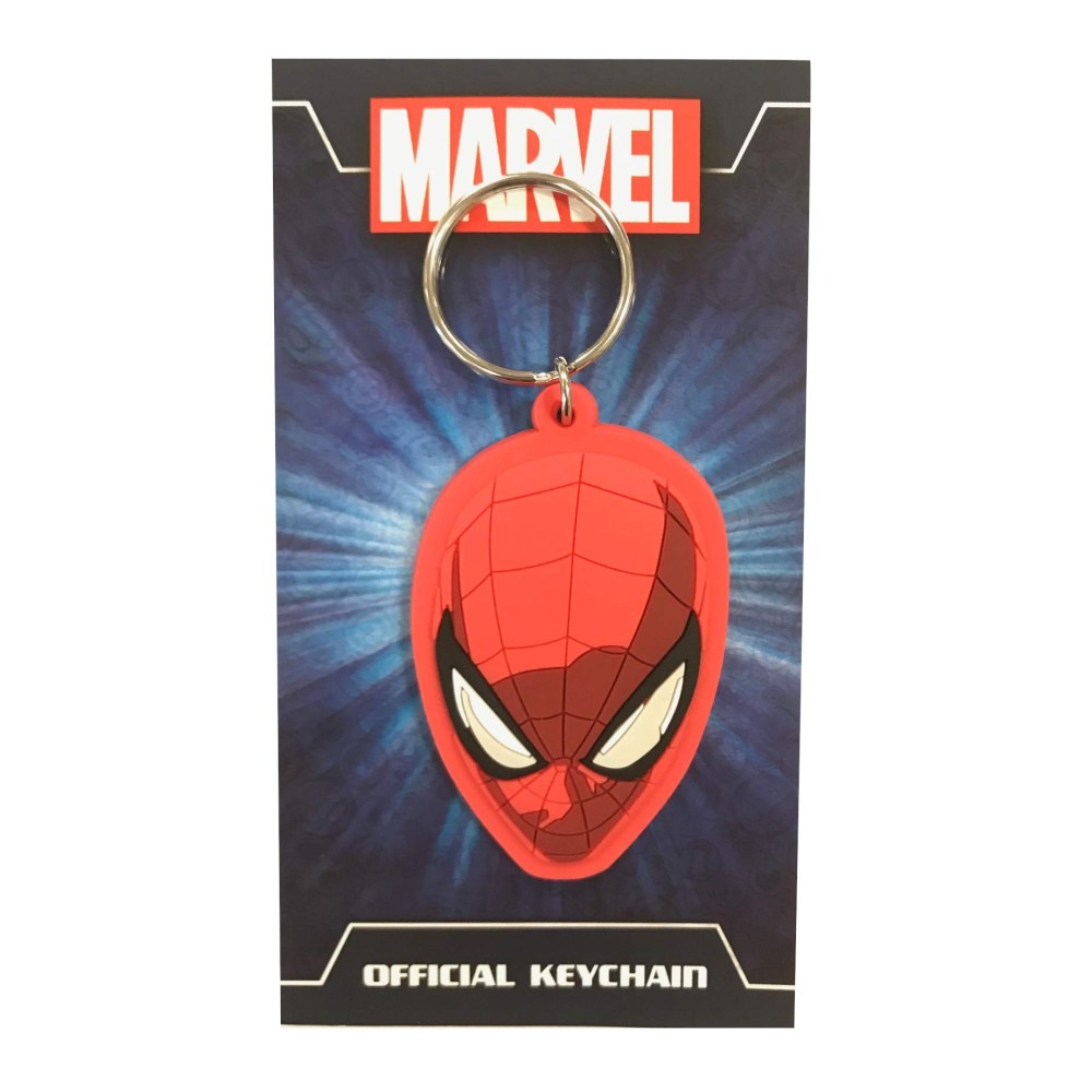 MARVEL SPIDER-MAN PORTACHIAVI IN GOMMA PYRAMID INTERNATIONAL