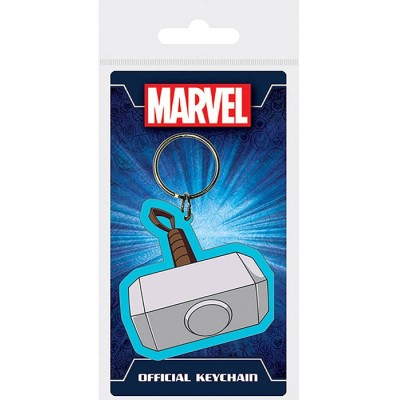 MARVEL THOR MJOLNIR PORTACHIAVI IN GOMMA PYRAMID INTERNATIONAL