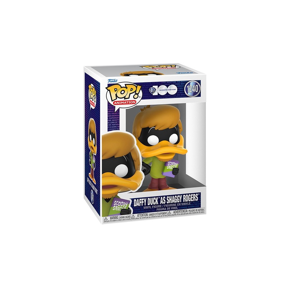 FUNKO FUNKO POP! WARNER BROS 100TH DAFFY DUCK AS SHAGGY ROGERS FIGURE